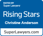 Rated By Super Lawyers | Rising Stars | Christine Anderson | SuperLawyers.com